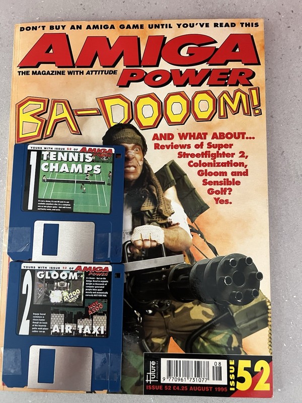 Amiga Power Magazine Issue 52 With Discs