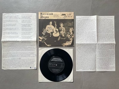 7'' Single: Harewood Magna (Near Mint) Inserts Lyriks Signed! Neuwertig!