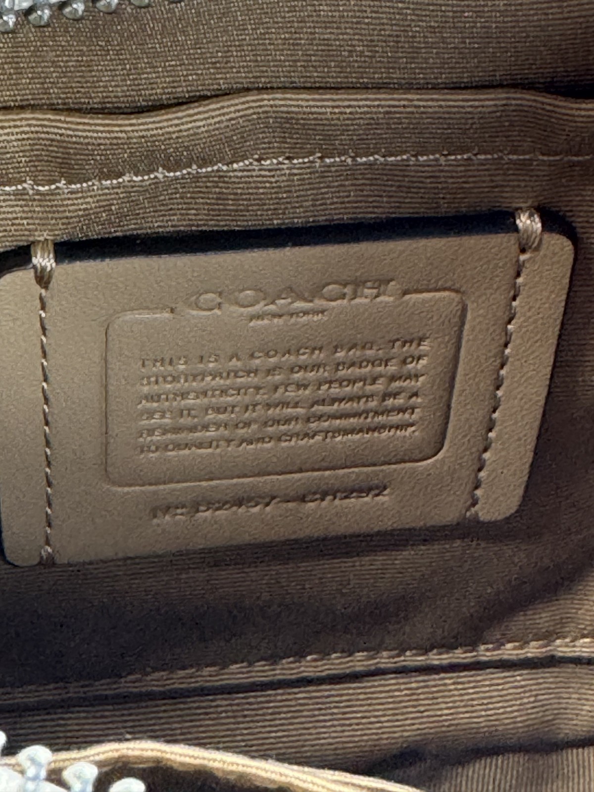 COACH Teri 2way Shoulder Bag Signature Canvas Leather Blueberry Print ...