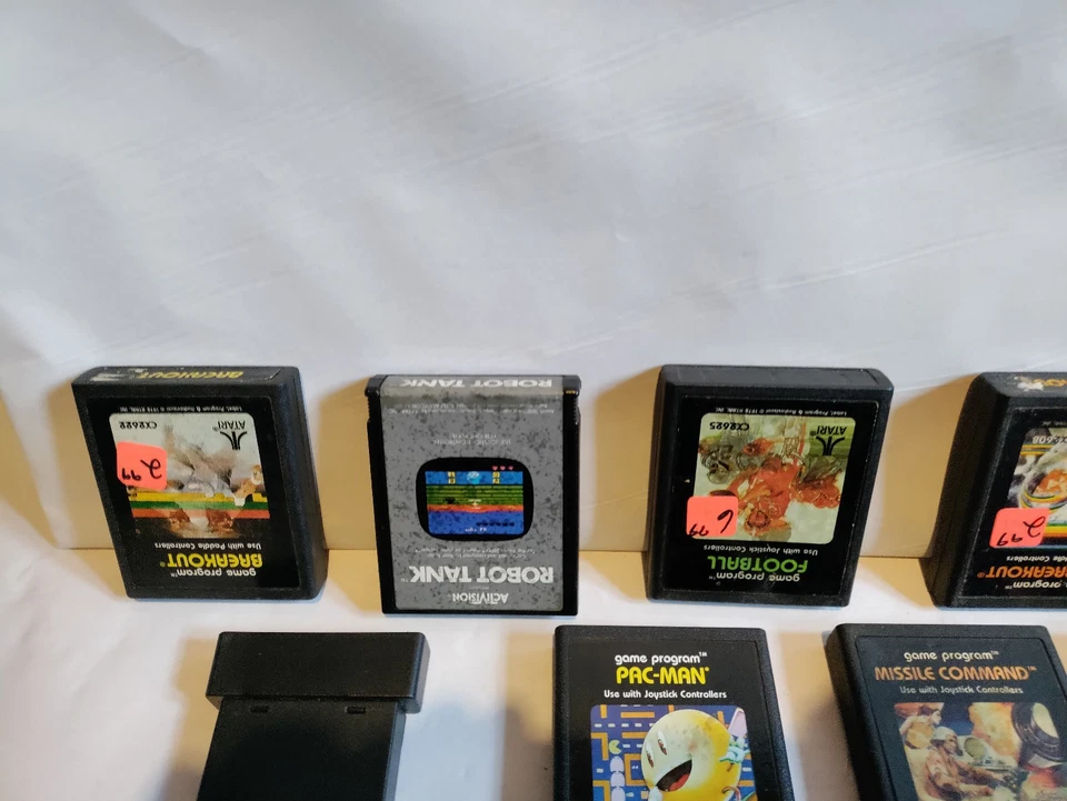 Lot of 21 Atari Cartridge Games - Donkey Kong etc. Few Intellivision. Free Ship! - Image 4 of 4