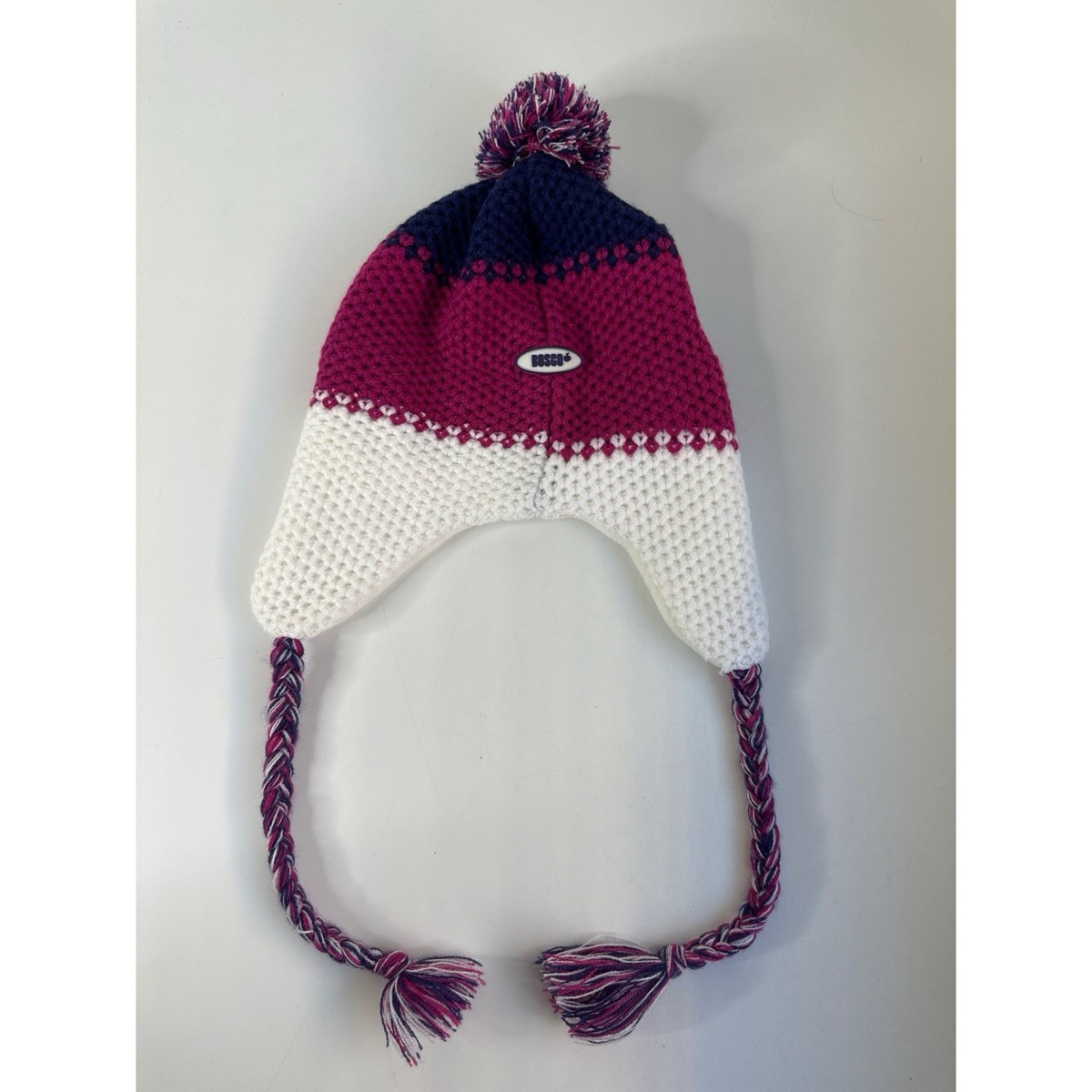 Bosco Sochi Olimpics Beanie Knitted Ear Flap Hat View 3