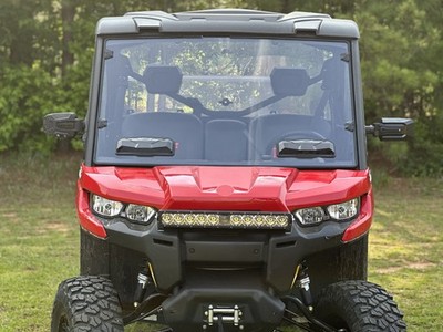 Seizmik UTV Toolless Versa-Vent UV Resistant Windshield for CanAm Defender 16-25