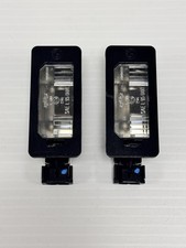  2007-2013 Bmw E70 X5 X5m License Plate Light Rear Hatch Lamp Set Oem 7176934