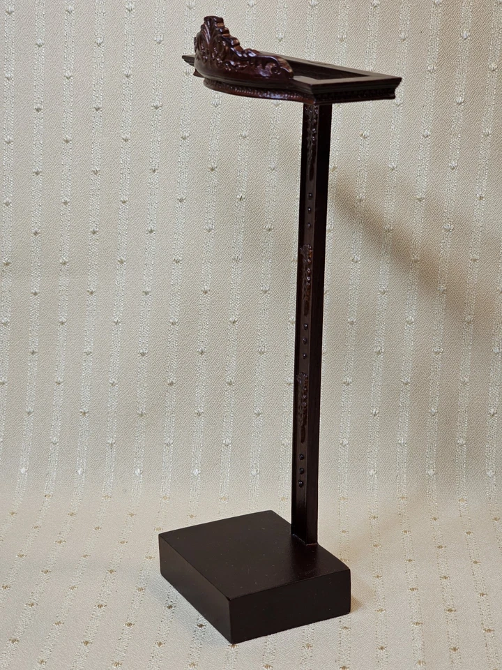 RARE VINTAGE BESPAQ #4400 BED CANOPY STAND FOR MINIATURE DOLLHOUSE - Image 4 of 4