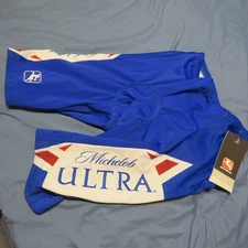 Michelob Ultra Cycling Shorts, padded, Size XL, GIORDANA