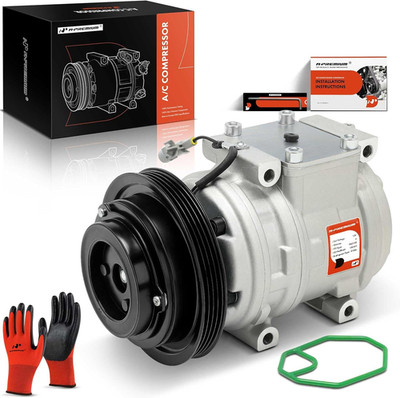A/C Compressor with Clutch Compatible with Toyota Tacoma 3.4L 1995-2004