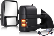 Tow Mirrors Compatible with 1999-2016 Ford F250 F350 F450 F550 Super Duty Truck