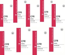CFR Title 46 Complete Set: Parts 1-End   Ship...