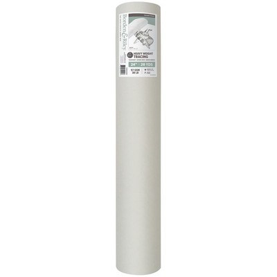 Borden & Riley #51H Heavyweight Tracing Paper Roll, 24''x20yd, 57 GSM, White