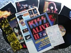 KISS ~ Alive II ~ 1977 LP w/Inserts, Photos & Ad Casablanca ‎NBLP 7062-2-11.98