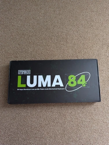 New Open Box EPOMAKER Luma84 Gateron Low-Profile Brown Switch