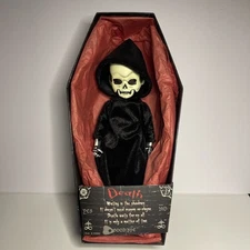 Living Dead Dolls Series 15 Death - Mezco Toys Glow In The Dark 2005 OPEN BOX 