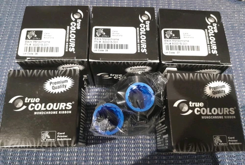 5 X Units Of True Colours Monochrome Ribbon P/N 800015-301