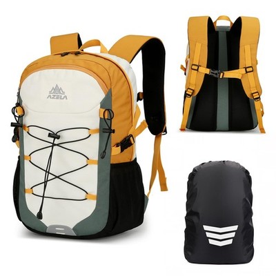 Multifunktionaler 30L Wanderrucksack mit Regenschutz, langlebiger Wanderrucks...