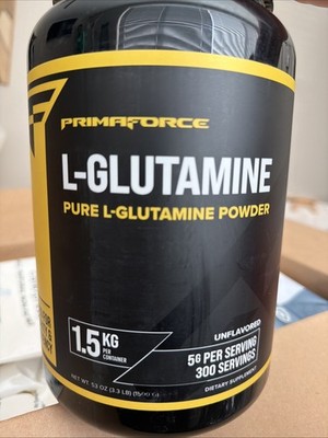 PrimaForce L-Glutamine Dietary Supplement Powder 1.5KG