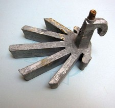Antique Vintage Railroad Telegraph Zinc Crows Foot Battery Electrode