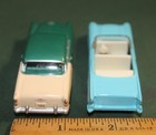 1950's Most Wanted Cars Lot of 2 Chevy Bel-Airs - 1955 Coupe & 1957 Convertible — photo 7