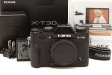 Very Clean FUJIFILM X-T30 Mirrorless Camera Body with Box 49897