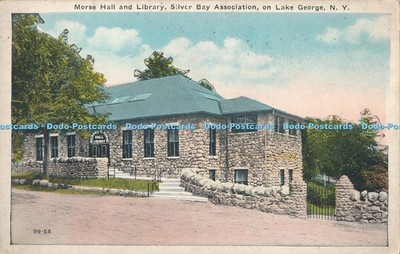 R015437 Morse Hall and Library Silver Bay Association on Lake George N Y J S Woo
