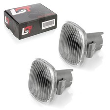 2x Blinkerleuchte Kotflügelblinker grau klar für AUDI A3 8L A4 B5 A8 4D bis 1999