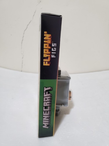 Minecraft Flippin' Figs Tamed Wolf + Hostile Wolf Actionfigur 194735273324 - Bild 5 von 6