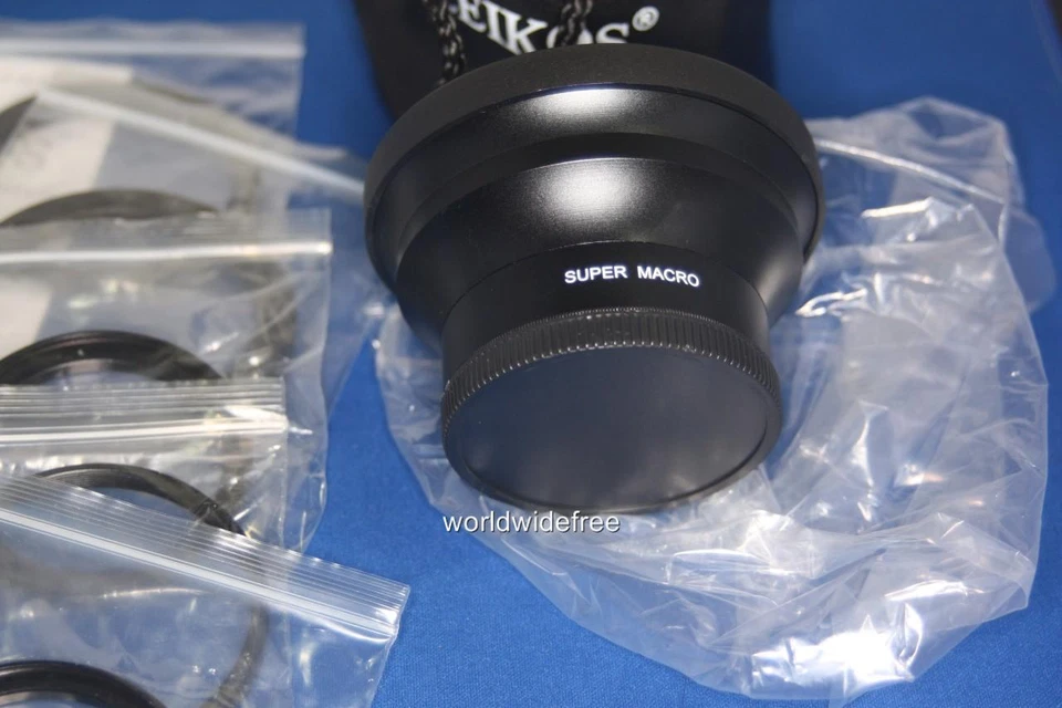 Zeikos ZE-543R Professional HD 0.43x Super Wide Fisheye Lens f/52/55/58/62/67/72 - Image 4 of 4