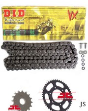 FITS Honda VFR750 RJ,RK,RL,RM RC30 88-92 DID VX X-Ring Chain & Sprocket Kit