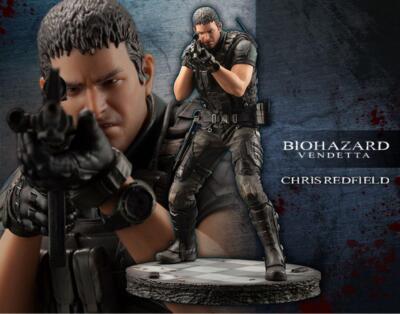 クリス BIOHAZARD: VENDETTA リニューアル版 フィギュア BIOHAZARD Resident Evil VENDETTA Chris Redfield Renewal Package 1
