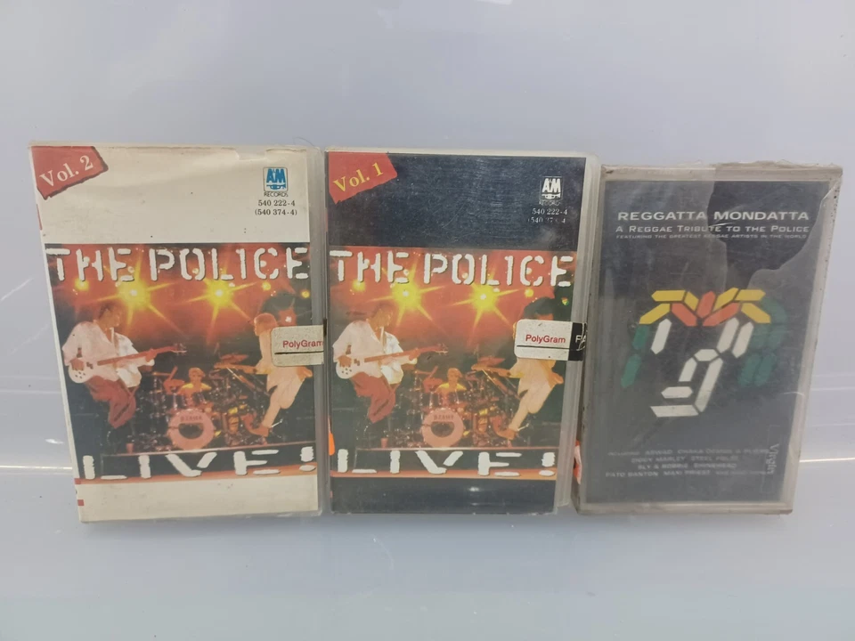 THE POLICE  orig Cassette tape INDIA indian version Collector Auction RARE !! - Image 4 of 4