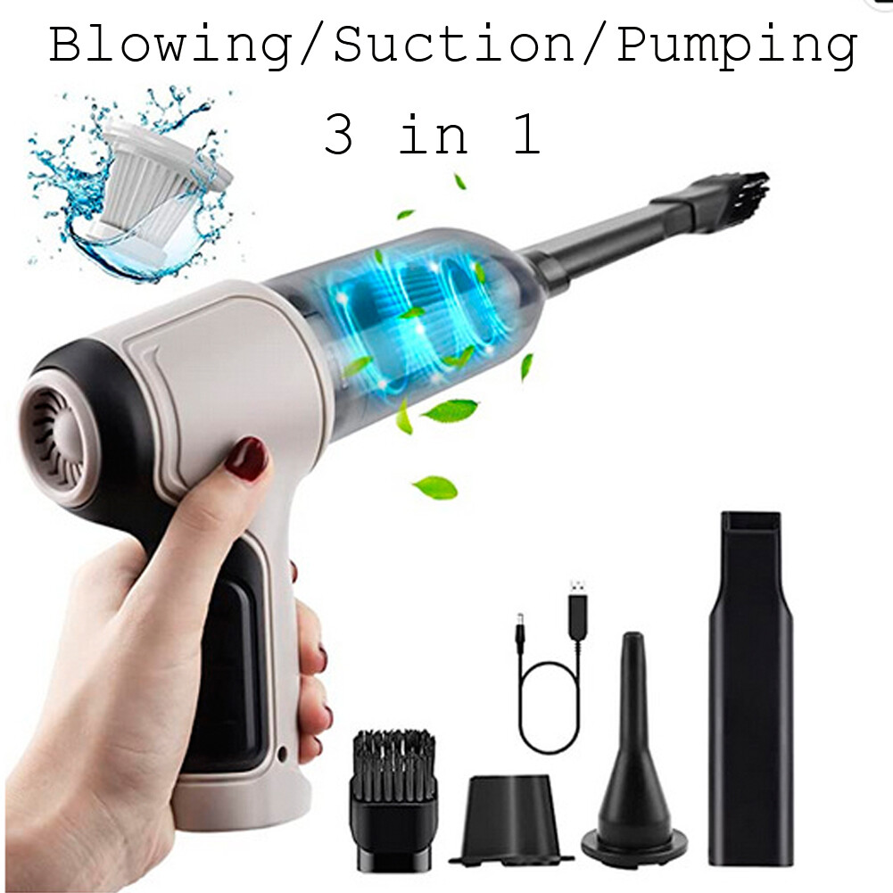 3in1HandheldVacuumKeyboardCleanerDustCleaningLaptopDesktopPCComputer