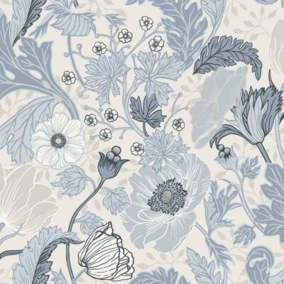 44101 - Apelviken2 Floral White Galerie Tapete