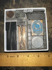 Printing Blocks Ornamentals Borders Dingbats. Beautiful Variety!! #ZA