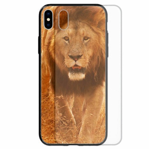 For Huawei Phone Series - Lion Theme Tempered Glass Back Cover Phone Cover #1 - Picture 9 of 13
