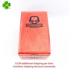Insidious by Asylum 44 x 6 Empty Wood Cigar Box 6.75" x 4" x 3.75"