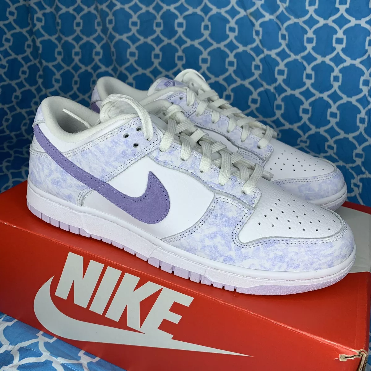 Womens purple nike shop dunks