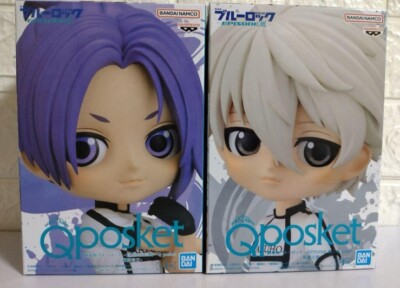 Blue Lock Seiichiro Nagi Reo Mikage Figur 2er Set Q Posket Banpresto Neu