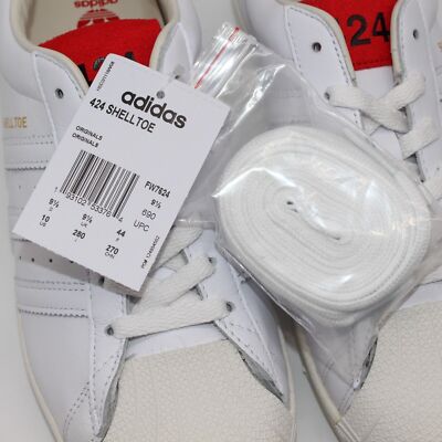 Adidas Originals 424 Shelltoe White Red FW7624 Sneaker Men  display picture 1