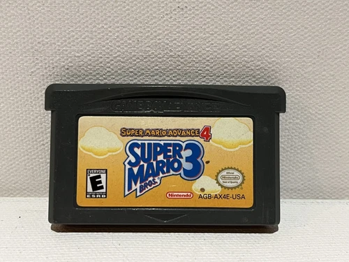 Super Mario Advance 4: Super Mario Bros. 3 (Game Boy Advance) Authentic Tested