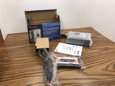 SANYO Cassette Recorder with Stereo Recording Voice Activation TRC