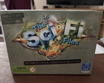 SCI OR FIL FILES GAME by Educational Insights Game of Strange Science Facts NEW