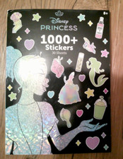 NEW DISNEY PRINCESS 1000 piece sticker book 30 sheets
