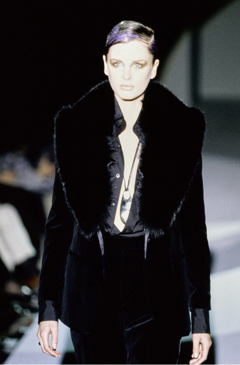 Gucci Tom Ford 1996 Black Velvet Tuxedo | eBay