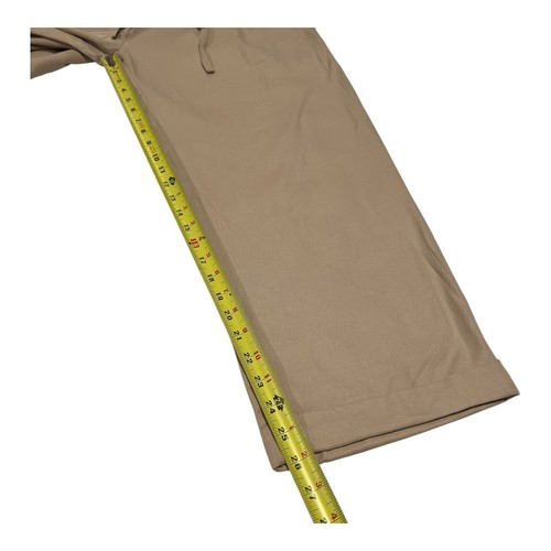 Pantaloni Hatch Maternity Jude nuovi con etichette taglia 2 sabbia pull-on lino vestibilità rilassata $188 - Foto 12 di 16