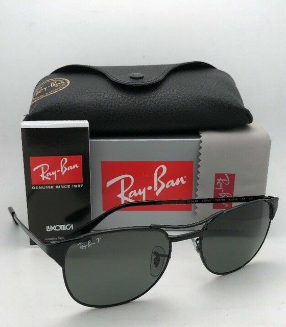 Ray-Ban Signet Rb3429 002/58 Sunglasses With Black Metal Frame and Grey  Polarized Lens for sale online | eBay
