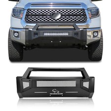 Front Bumper Compatible With 2014-2021 Toyota Tundra Guard Bull Bar Truck Black Front Bumper Compatible With 2014-2021 Toyota Tundra Guard Bull Bar Truck Black