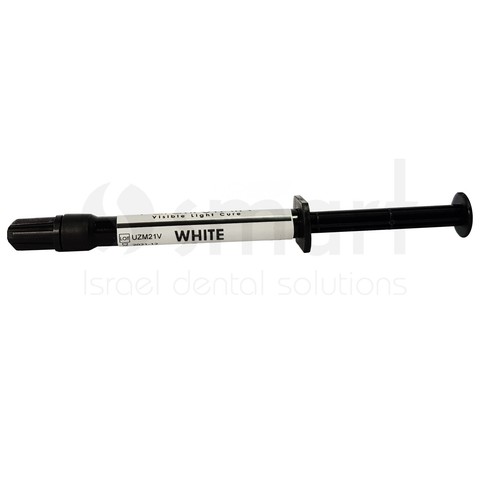 LOTx3 Dental Parafil composite visible flow light cure stain syringes 1.6g White - Picture 2 of 4