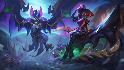 League of Legends bewitching league legends art riot playmat gaming mat