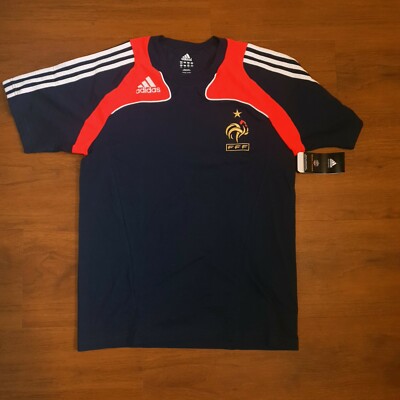 Maillot équipe De France Foot 2009/2010 – Adidas – Taille S – Neuf Sous Blister