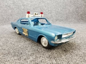 mustang police car toy