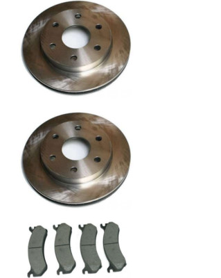  SET: 2 BREMSSCHEIBEN 305 mm + KERAMIK BREMSBELÄGE VORDERACHSE CADILLAC ESCALADE
